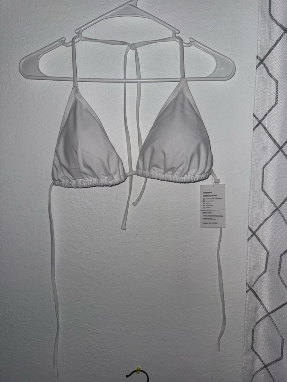 White Triangle Bikini Top - Women's Swim & Intimates